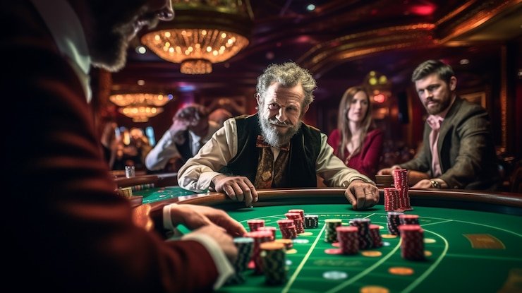 Live roulette table with dealer and real-time chat